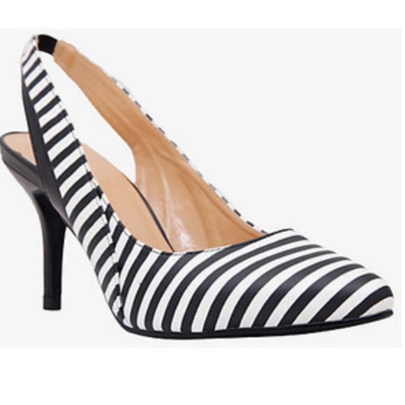 wide width slingback pumps